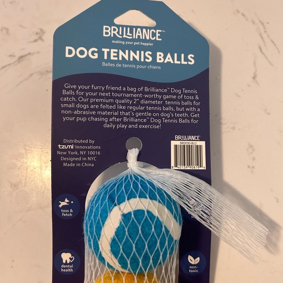Dog Tennis Balls- Small- 4pack - Picture 4 of 4